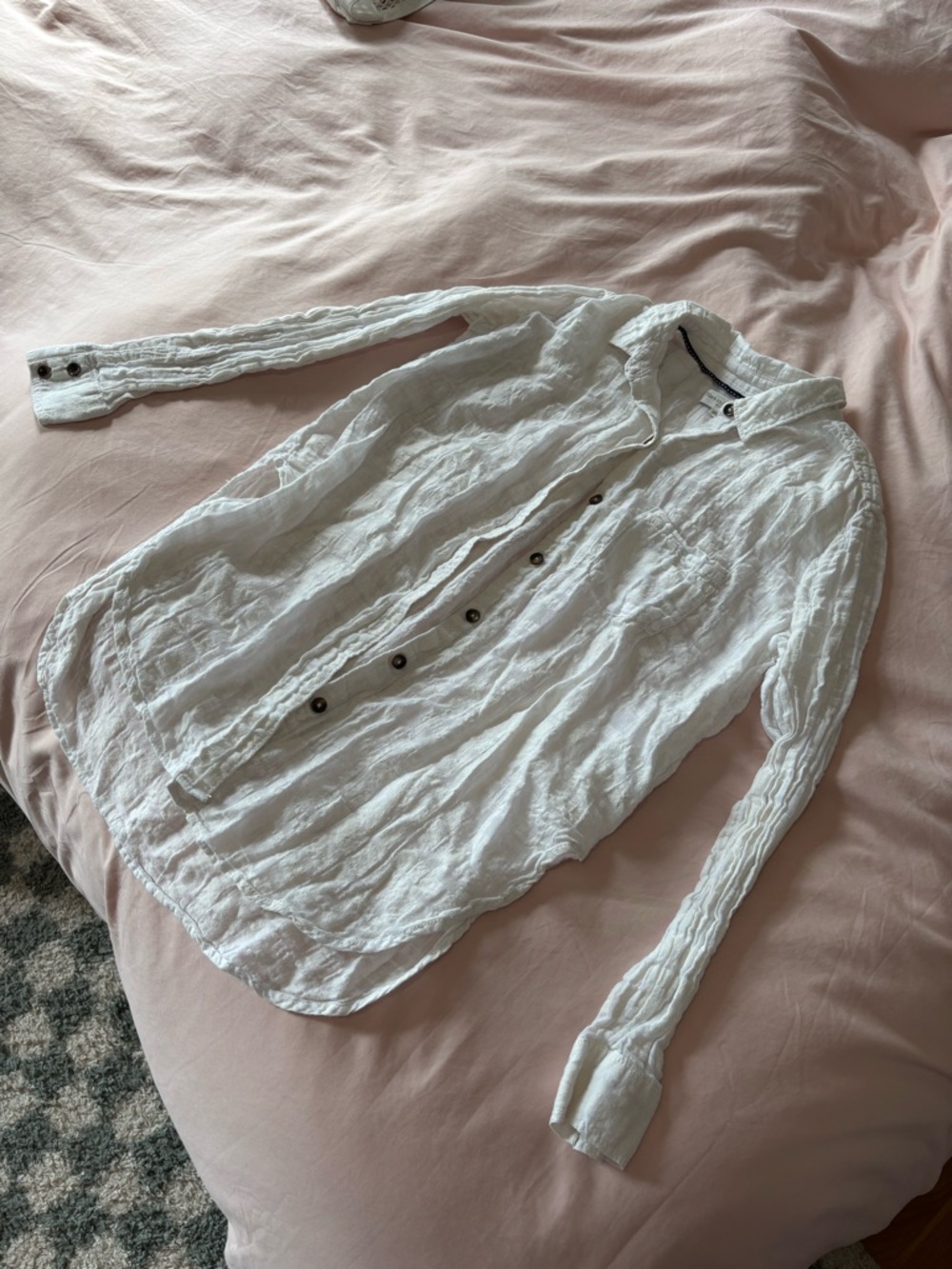 Anthropologie Pilcro and Letterpress White Button Up